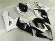 ABS 2005-2006 White Black Suzuki GSXR 1000 Moto Fairings UK ABS 2005-2006 White Black Suzuki GSXR 1000 Moto Fairings UK