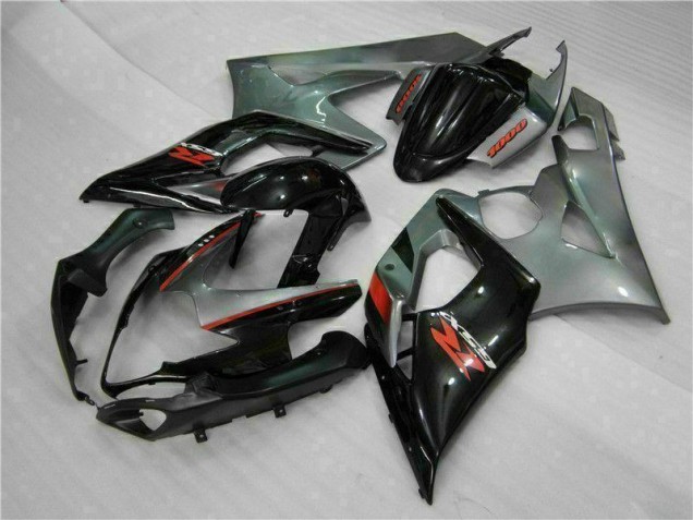 ABS 2005-2006 Grey Black Suzuki GSXR 1000 Motorcyle Fairings UK