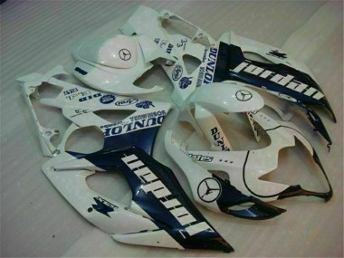 ABS 2005-2006 White Suzuki GSXR 1000 Motorcylce Fairings UK