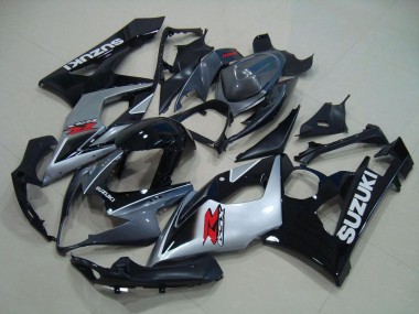 ABS 2005-2006 Grey Black Silver Suzuki GSXR 1000 Motorbike Fairing Kits UK