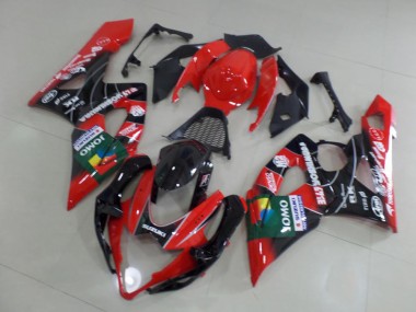 ABS 2005-2006 Red Yoshimura Suzuki GSXR 1000 Motorcycle Fairing Kit UK