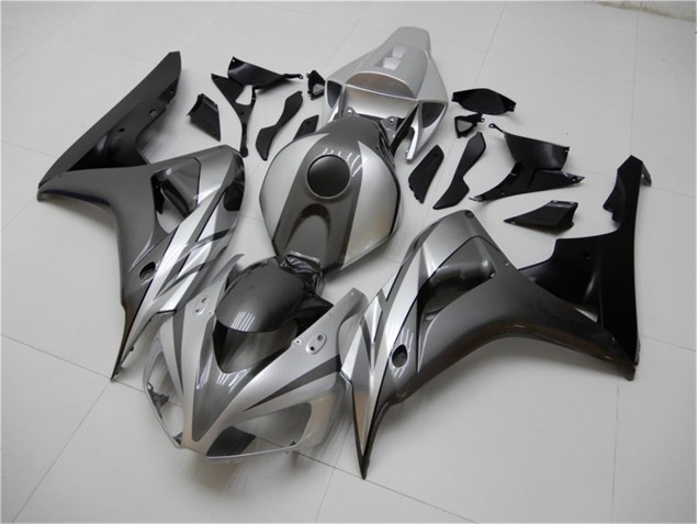 ABS 2006-2007 Black Silver Grey Honda CBR1000RR Motorcycle Bodywork UK ABS 2006-2007 Black Silver Grey Honda CBR1000RR Motorcycle Bodywork UK
