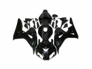 ABS 2006-2007 Glossy Black Honda CBR1000RR Bike Fairing UK