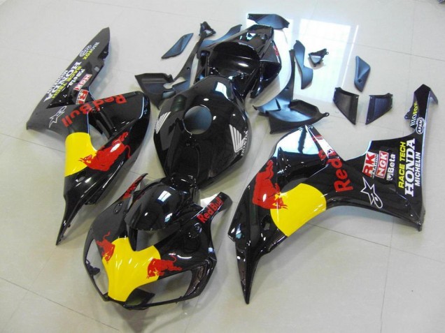 ABS 2006-2007 Black Red Bull Honda CBR1000RR Bike Fairing Kit UK ABS 2006-2007 Black Red Bull Honda CBR1000RR Bike Fairing Kit UK