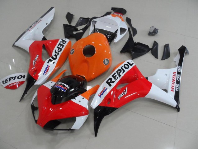 ABS 2006-2007 Black Red White Repsol Honda CBR1000RR Motorbike Fairing Kits UK ABS 2006-2007 Black Red White Repsol Honda CBR1000RR Motorbike Fairing Kits UK