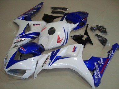 ABS 2006-2007 White and Blue Honda CBR1000RR Replacement Fairings UK