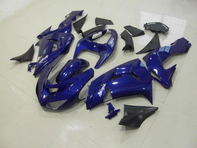 ABS 2006-2007 Dark Blue Kawasaki ZX10R Replacement Fairings UK ABS 2006-2007 Dark Blue Kawasaki ZX10R Replacement Fairings UK