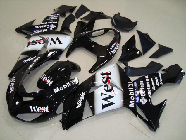 ABS 2006-2007 West Kawasaki ZX10R Motorbike Fairing UK ABS 2006-2007 West Kawasaki ZX10R Motorbike Fairing UK