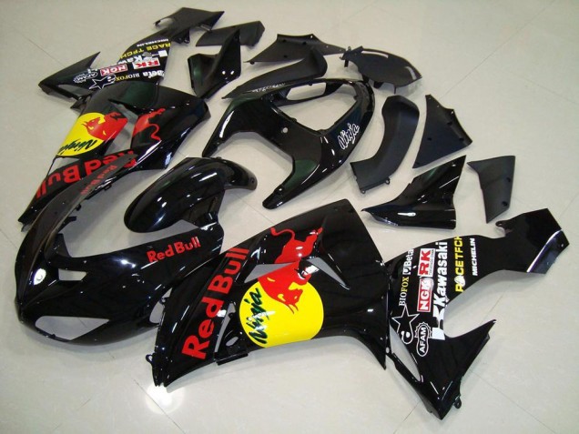 ABS 2006-2007 Red Bull Kawasaki ZX10R Motorcycle Replacement Fairings UK ABS 2006-2007 Red Bull Kawasaki ZX10R Motorcycle Replacement Fairings UK