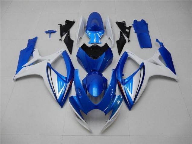 ABS 2006-2007 Blue White Suzuki GSXR 600/750 Motorcycle Bodywork UK ABS 2006-2007 Blue White Suzuki GSXR 600/750 Motorcycle Bodywork UK