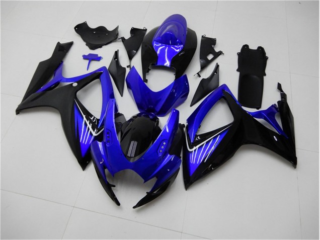 ABS 2006-2007 Blue Black Suzuki GSXR 600/750 Replacement Fairings & Bodywork UK