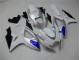 ABS 2006-2007 White Blue Suzuki GSXR 600/750 Motorcylce Fairings UK ABS 2006-2007 White Blue Suzuki GSXR 600/750 Motorcylce Fairings UK