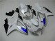 ABS 2006-2007 White Blue Suzuki GSXR 600/750 Motorcylce Fairings UK ABS 2006-2007 White Blue Suzuki GSXR 600/750 Motorcylce Fairings UK