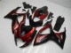 ABS 2006-2007 Red Black Suzuki GSXR 600/750 Motor Bike Fairings UK