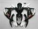 ABS 2006-2007 White Black Suzuki GSXR 600/750 Motorcycle Fairings Kit UK ABS 2006-2007 White Black Suzuki GSXR 600/750 Motorcycle Fairings Kit UK