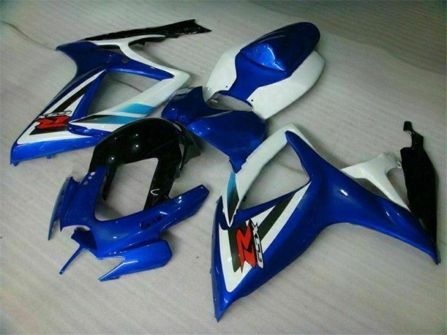 ABS 2006-2007 Blue White Suzuki GSXR 600/750 Bike Fairings UK ABS 2006-2007 Blue White Suzuki GSXR 600/750 Bike Fairings UK