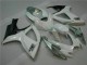 ABS 2006-2007 White Silver Suzuki GSXR 600/750 Motorcycle Fairing Kit UK