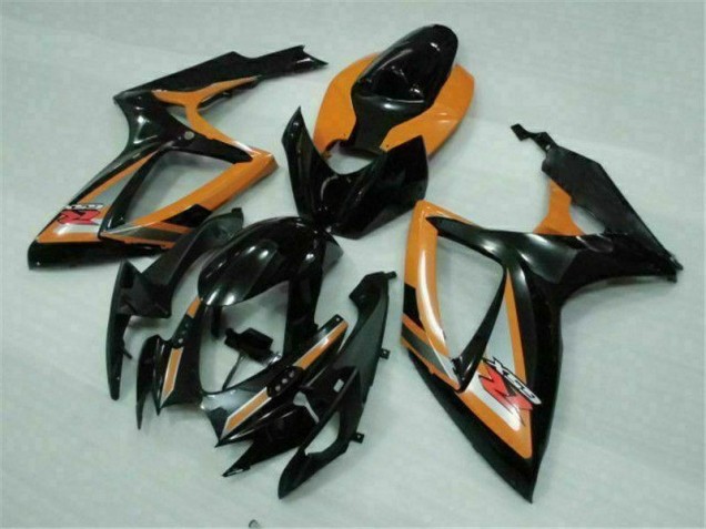 ABS 2006-2007 Black Orange Suzuki GSXR 600/750 Bike Fairings UK ABS 2006-2007 Black Orange Suzuki GSXR 600/750 Bike Fairings UK