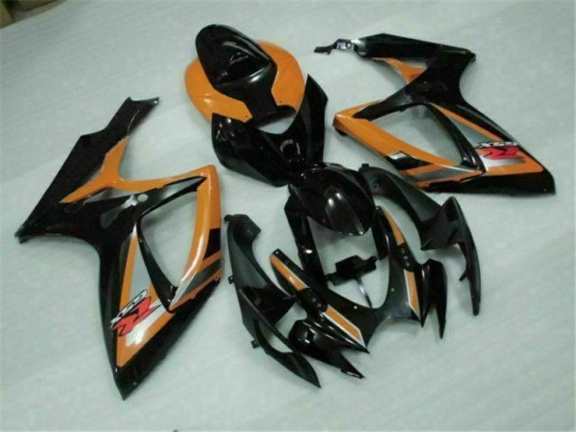 ABS 2006-2007 Black Orange Suzuki GSXR 600/750 Bike Fairings UK ABS 2006-2007 Black Orange Suzuki GSXR 600/750 Bike Fairings UK