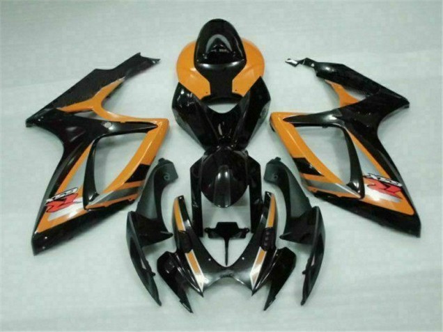 ABS 2006-2007 Black Orange Suzuki GSXR 600/750 Bike Fairings UK ABS 2006-2007 Black Orange Suzuki GSXR 600/750 Bike Fairings UK