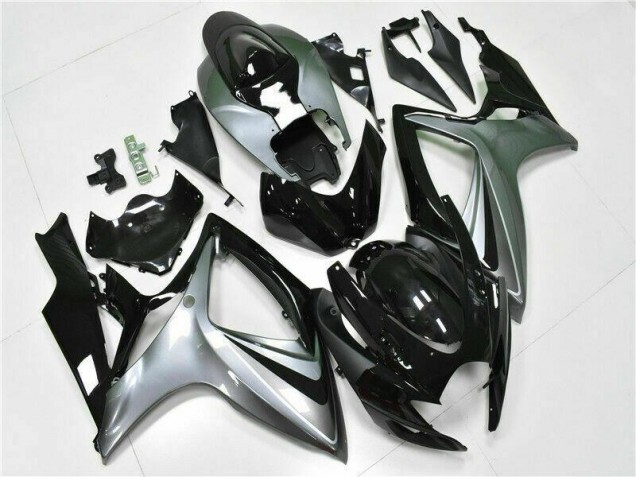 ABS 2006-2007 Black Suzuki GSXR 600/750 Motor Bike Fairings UK ABS 2006-2007 Black Suzuki GSXR 600/750 Motor Bike Fairings UK