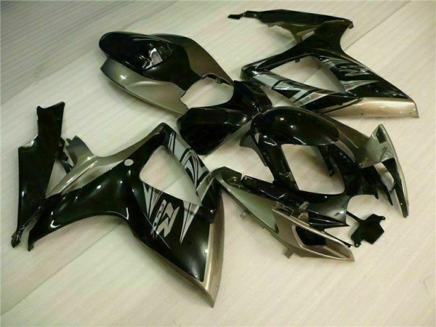ABS 2006-2007 Black Grey Suzuki GSXR 600/750 Motorcycle Replacement Fairings UK ABS 2006-2007 Black Grey Suzuki GSXR 600/750 Motorcycle Replacement Fairings UK