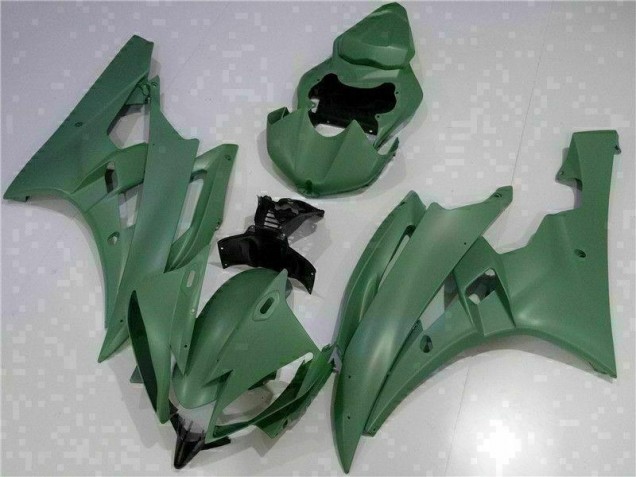 ABS 2006-2007 Green Yamaha YZF R6 Motorcycle Fairings Kit UK