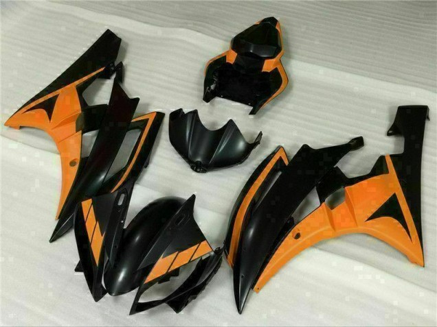 ABS 2006-2007 Black Orange Yamaha YZF R6 Motorcycle Fairing UK ABS 2006-2007 Black Orange Yamaha YZF R6 Motorcycle Fairing UK