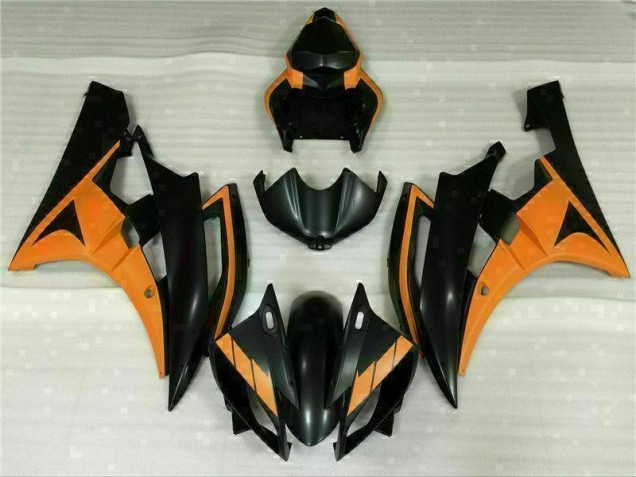 ABS 2006-2007 Black Orange Yamaha YZF R6 Motorcycle Fairing UK ABS 2006-2007 Black Orange Yamaha YZF R6 Motorcycle Fairing UK