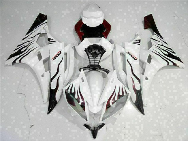 ABS 2006-2007 White Yamaha YZF R6 Motorcyle Fairings UK ABS 2006-2007 White Yamaha YZF R6 Motorcyle Fairings UK