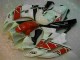 ABS 2006-2007 Red White Yamaha YZF R6 Replacement Fairings UK
