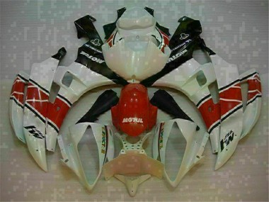 ABS 2006-2007 Red White Yamaha YZF R6 Replacement Fairings UK