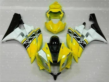 ABS 2006-2007 Yellow White Black Yamaha YZF R6 Motorcylce Fairings UK