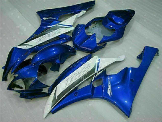 ABS 2006-2007 Blue White Yamaha YZF R6 Bike Fairings UK ABS 2006-2007 Blue White Yamaha YZF R6 Bike Fairings UK