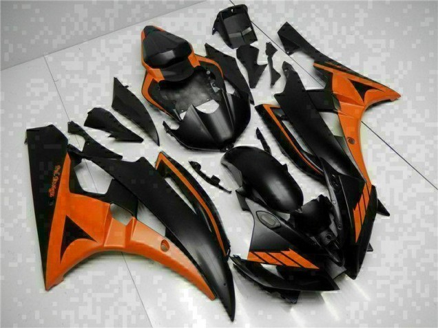 ABS 2006-2007 Orange Black Yamaha YZF R6 Bike Fairing UK ABS 2006-2007 Orange Black Yamaha YZF R6 Bike Fairing UK
