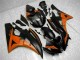 ABS 2006-2007 Orange Black Yamaha YZF R6 Bike Fairing UK ABS 2006-2007 Orange Black Yamaha YZF R6 Bike Fairing UK