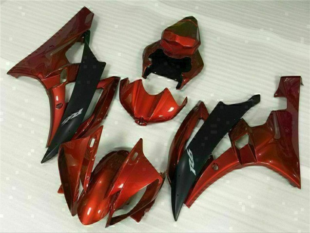 ABS 2006-2007 Red Yamaha YZF R6 Replacement Motorcycle Fairings UK ABS 2006-2007 Red Yamaha YZF R6 Replacement Motorcycle Fairings UK