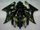 ABS 2006-2007 Black Yamaha YZF R6 Bike Fairing Kit UK