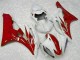 ABS 2006-2007 Red White Yamaha YZF R6 Motorcycle Bodywork UK ABS 2006-2007 Red White Yamaha YZF R6 Motorcycle Bodywork UK