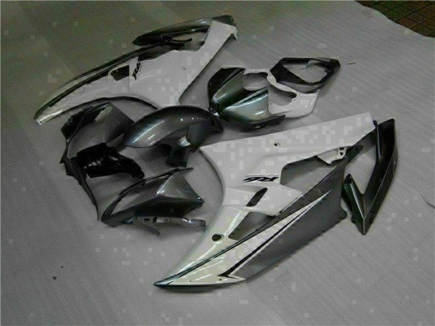 ABS 2006-2007 White Silver Yamaha YZF R6 Moto Fairings UK