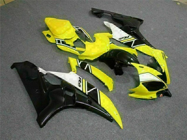 ABS 2006-2007 Yellow Yamaha YZF R6 Bike Fairing UK