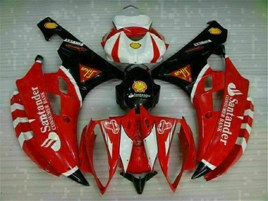 ABS 2006-2007 Red Yamaha YZF R6 Bike Fairing Kit UK