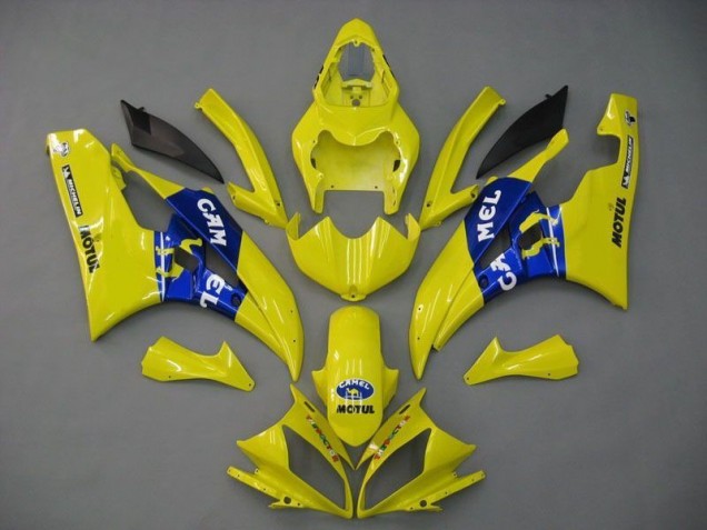 ABS 2006-2007 Camel Yamaha YZF R6 Motorcyle Fairings UK ABS 2006-2007 Camel Yamaha YZF R6 Motorcyle Fairings UK