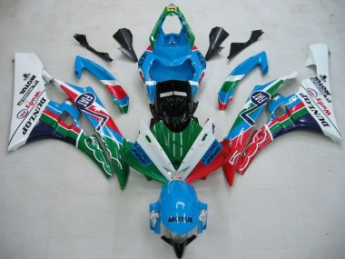 ABS 2006-2007 Multi Color Yamaha YZF R6 Motorcycle Fairings Kit UK