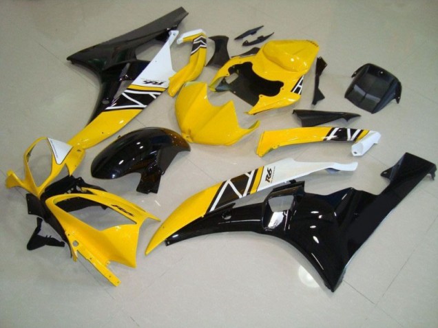ABS 2006-2007 Yellow Yamaha YZF R6 Motorbike Fairings UK ABS 2006-2007 Yellow Yamaha YZF R6 Motorbike Fairings UK