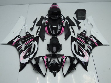 ABS 2006-2007 Pink Star Yamaha YZF R6 Bike Fairings UK
