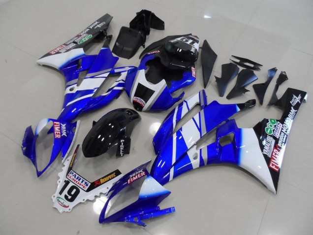 ABS 2006-2007 Blue Sterilgarda Yamaha YZF R6 Motor Bike Fairings UK ABS 2006-2007 Blue Sterilgarda Yamaha YZF R6 Motor Bike Fairings UK