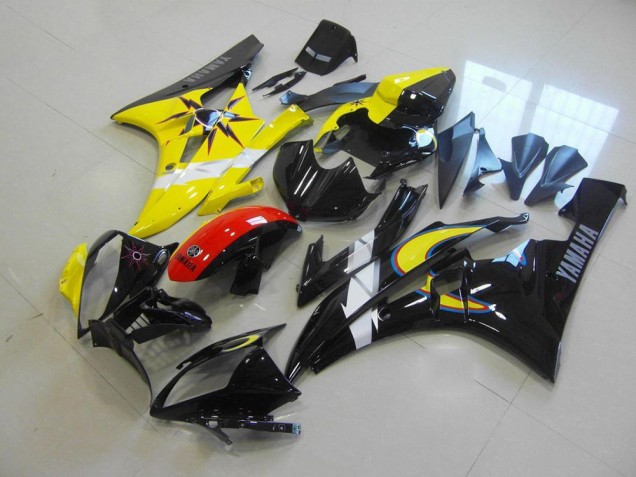 ABS 2006-2007 Rossi Yamaha YZF R6 Motorcycle Fairings Kit UK ABS 2006-2007 Rossi Yamaha YZF R6 Motorcycle Fairings Kit UK