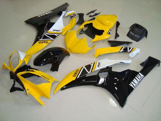 ABS 2006-2007 Yellow Yamaha YZF R6 Motorcycle Fairing UK ABS 2006-2007 Yellow Yamaha YZF R6 Motorcycle Fairing UK