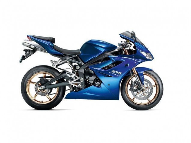 ABS 2006-2008 Blue Triumph Daytona 675 Triple Motorcycle Fairing Kits UK ABS 2006-2008 Blue Triumph Daytona 675 Triple Motorcycle Fairing Kits UK